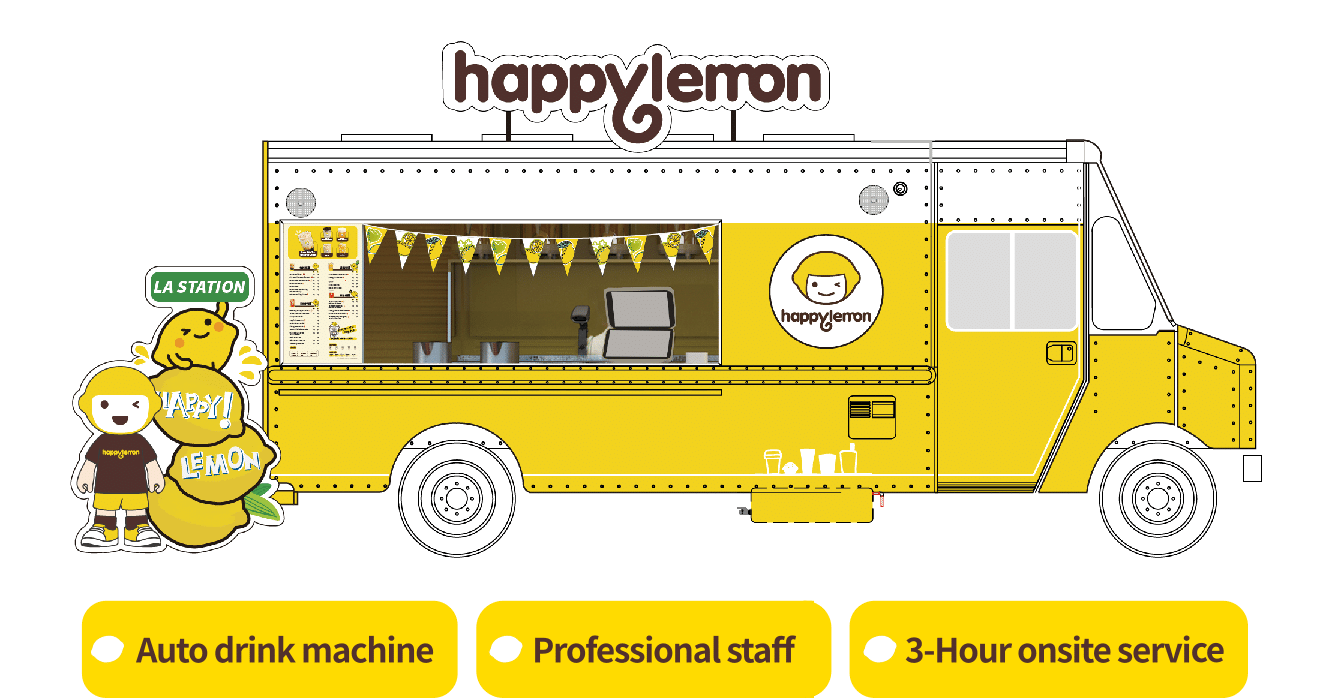 Happy Lemon | Bubble Tea | Real Fresh Tea